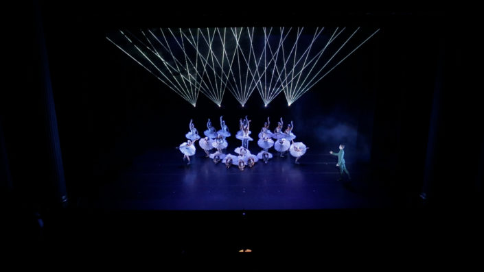 swan lake louisville ballet with lasers Lapis Laser Display