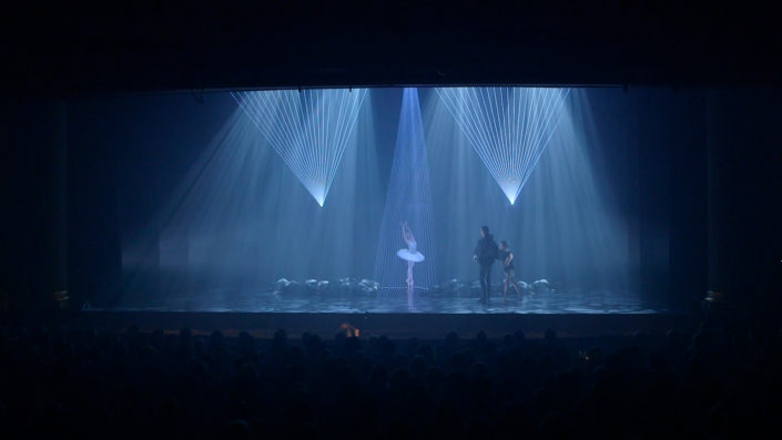 Swan lake opening louisville laser ballet odette